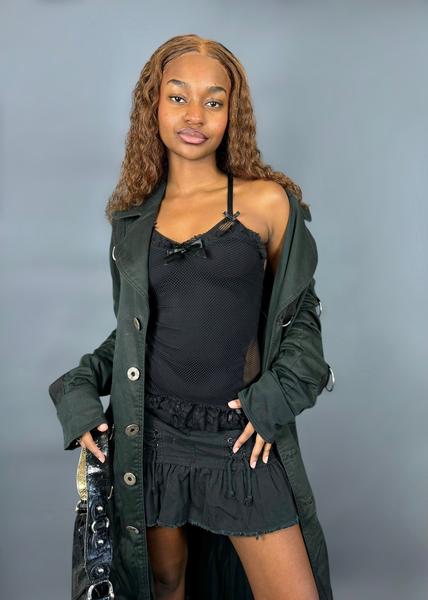 Trench long gothique