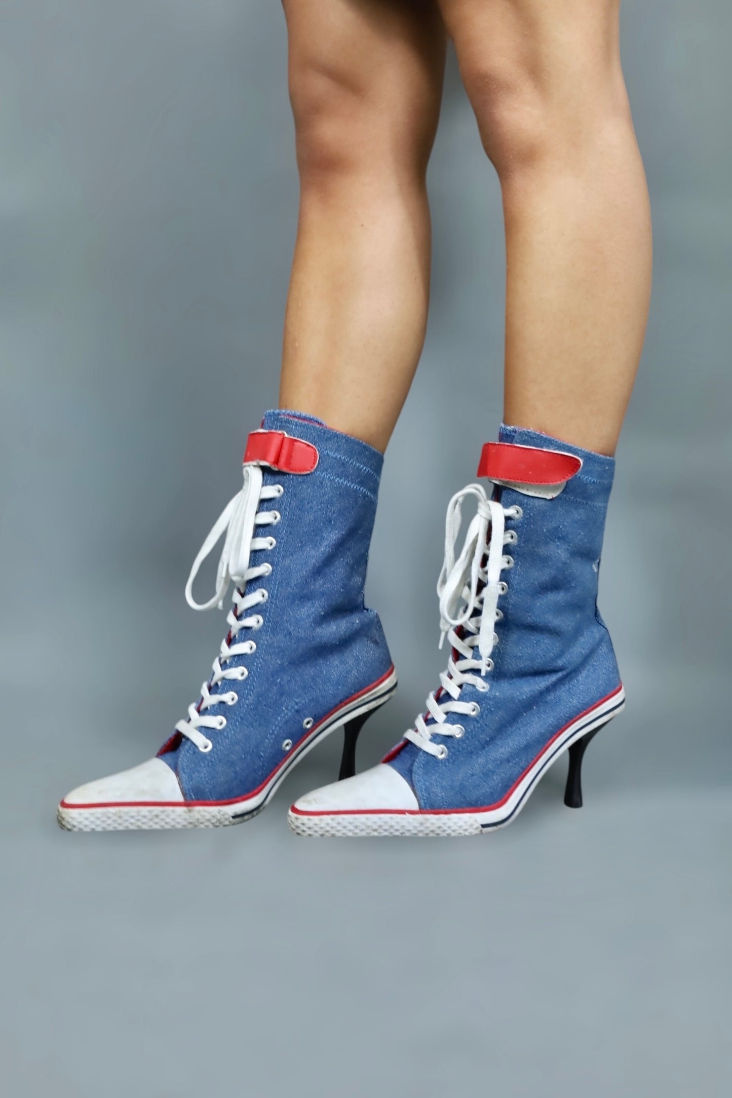 Bottes converse à talons