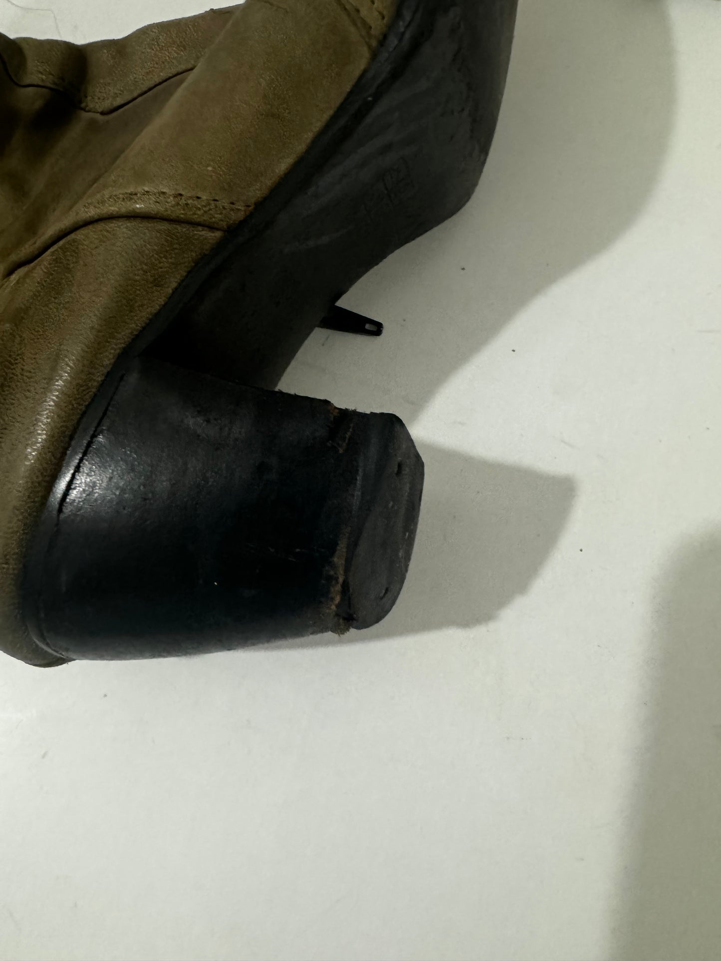Bottes Santiags kaki