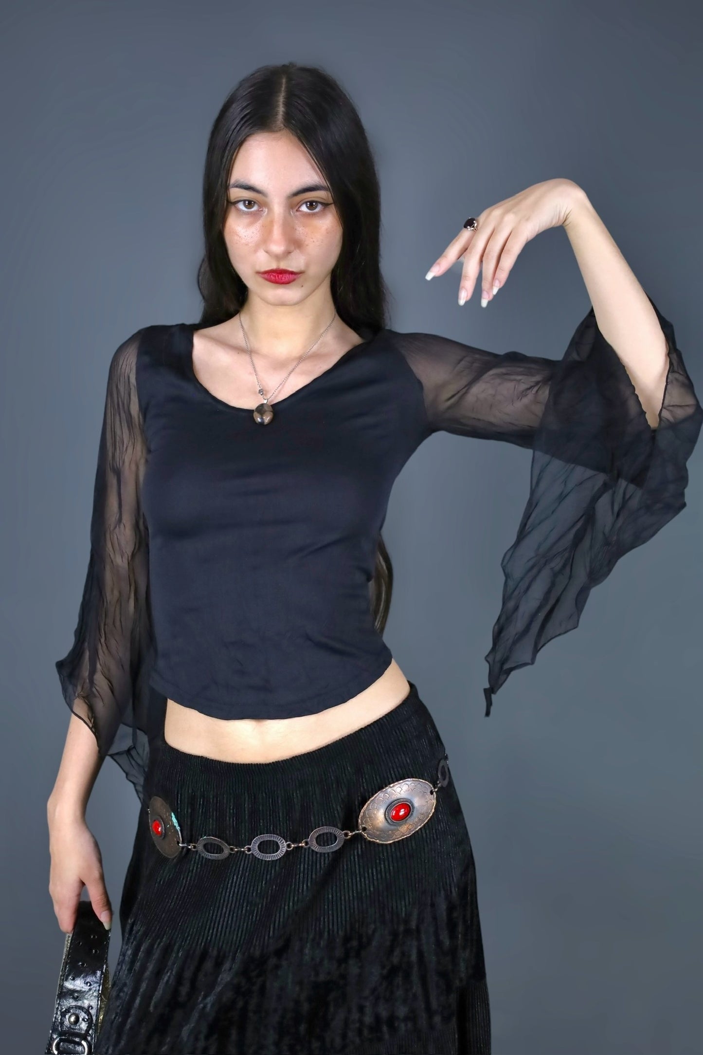 Ceinture chaîne bronze