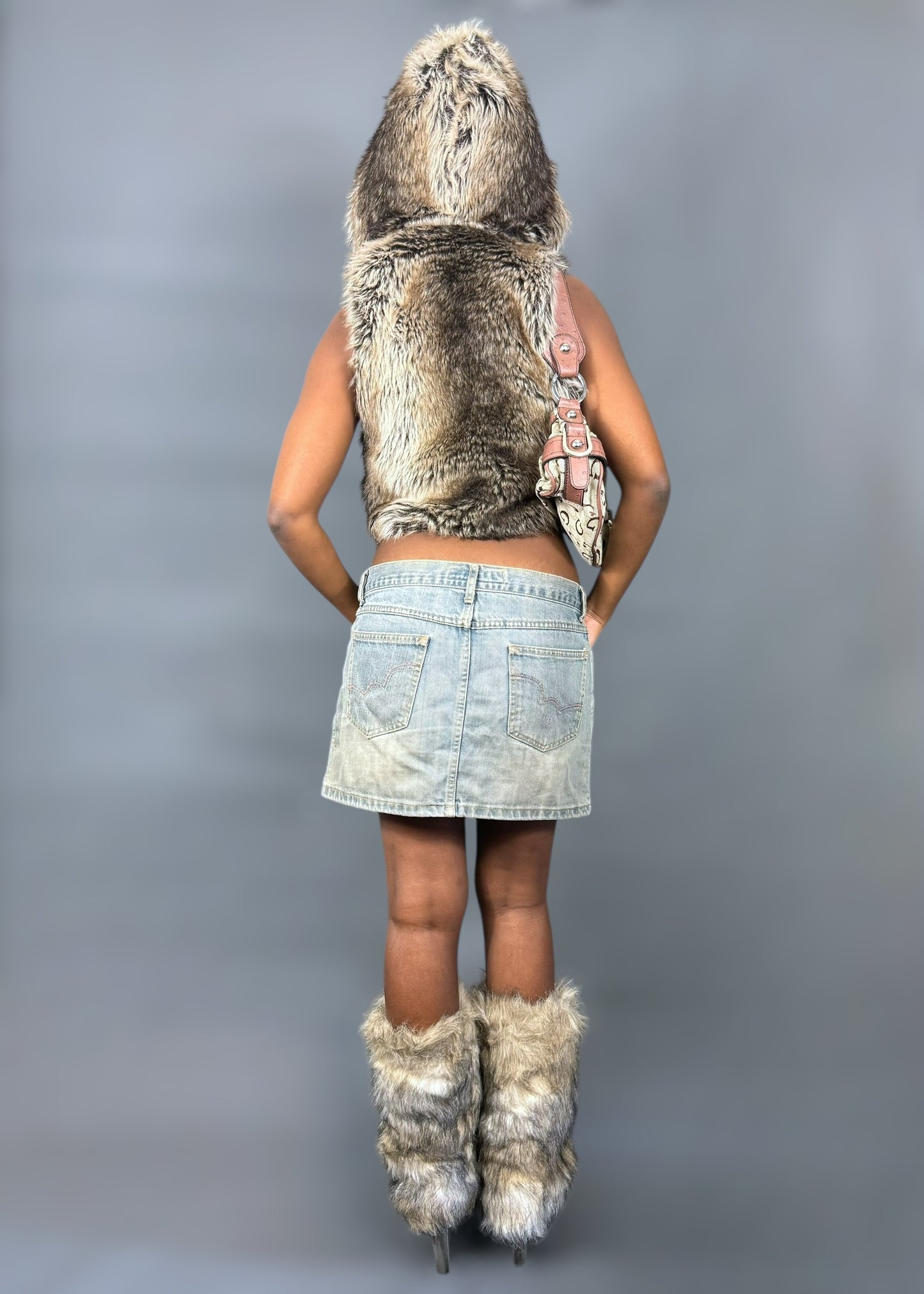Guêtres en fourrure