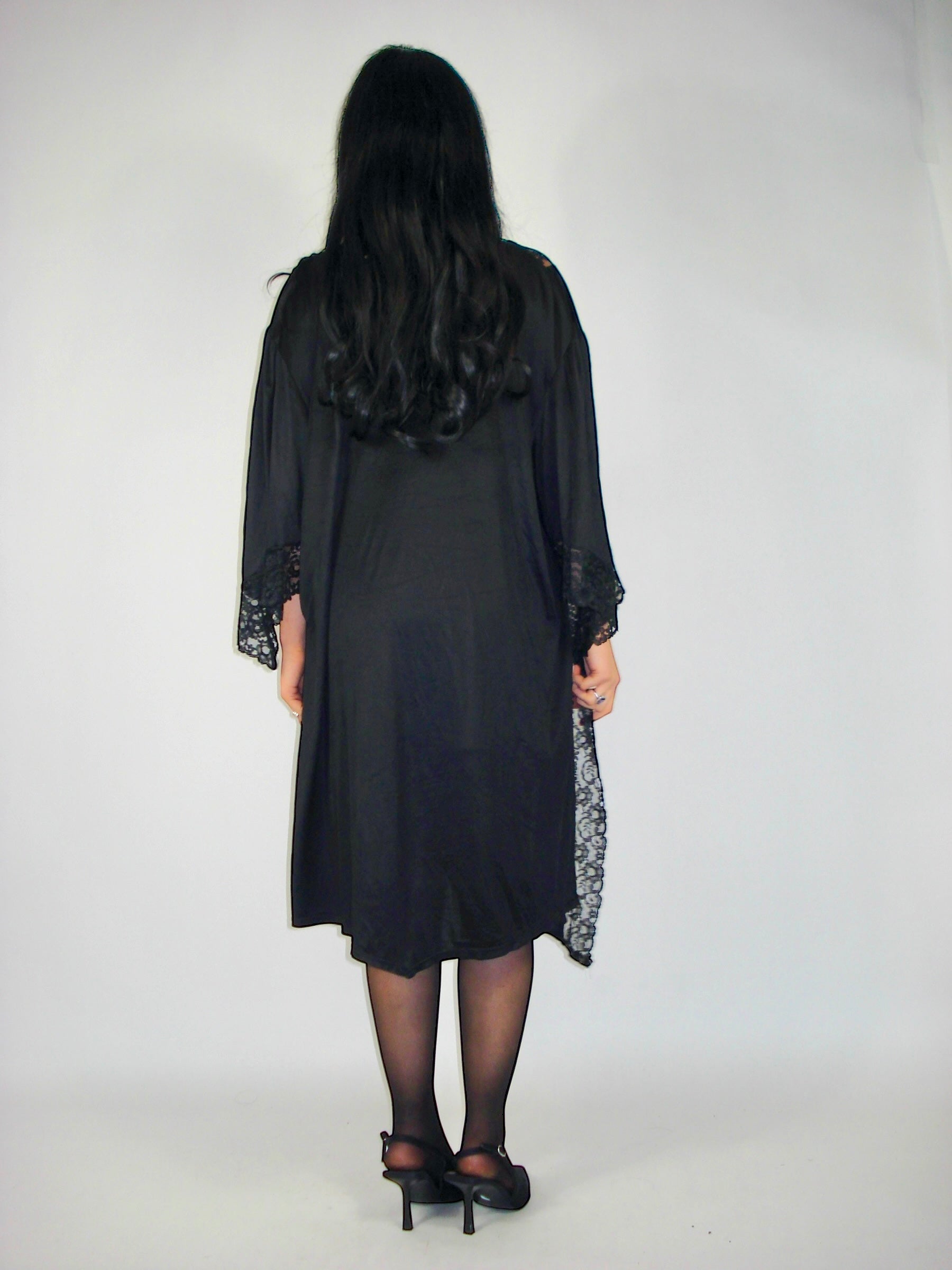 Robe de chambre en dentelle