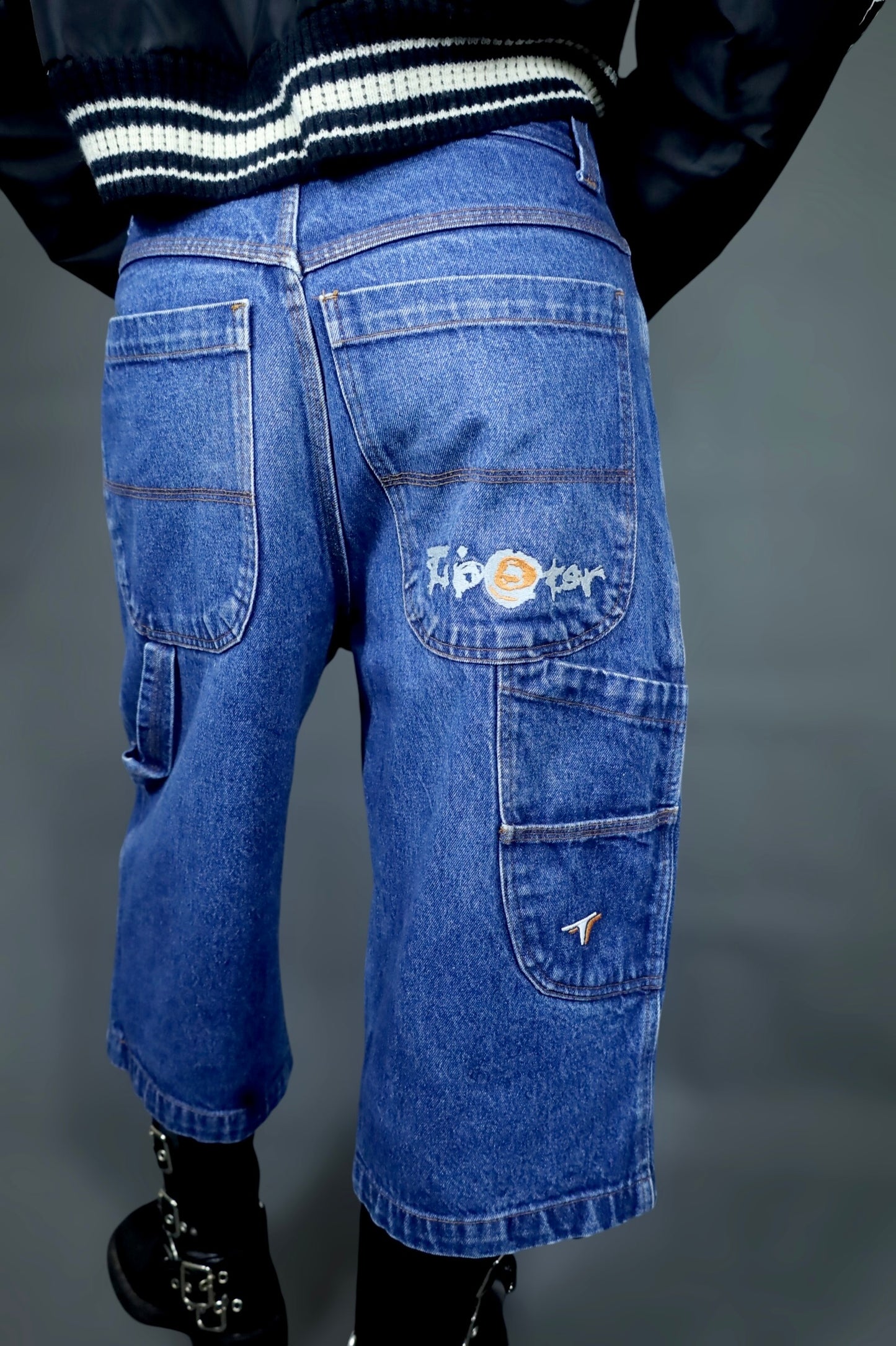 Jort en jean oversize