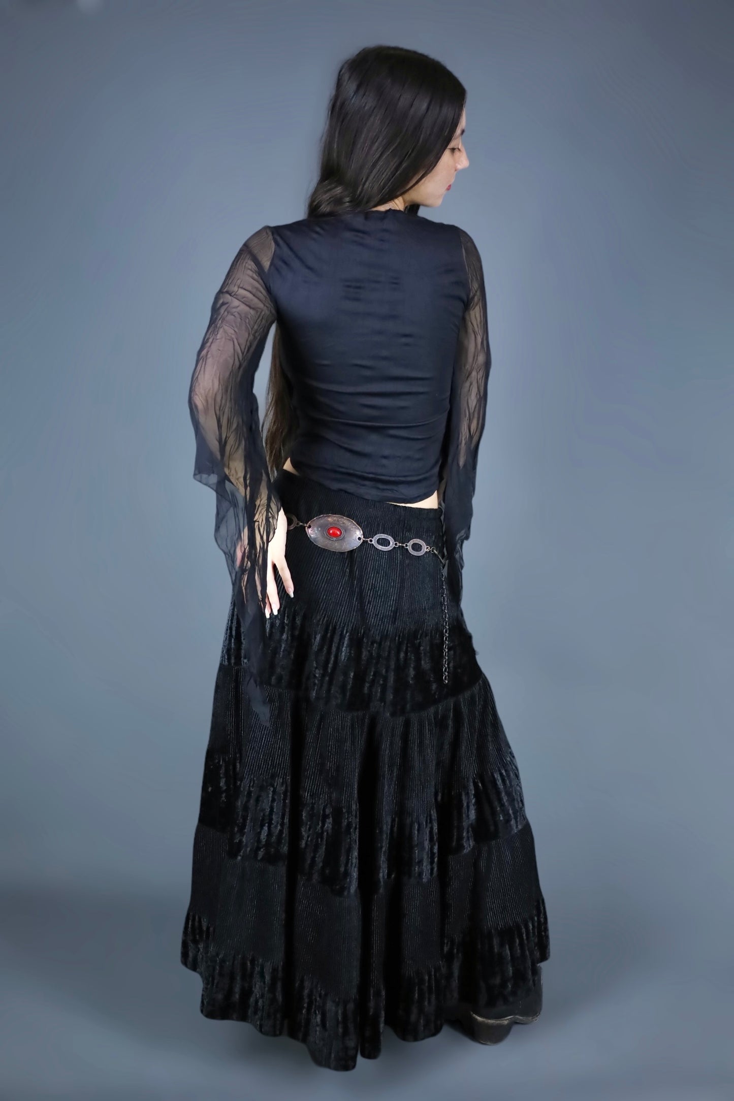 Ceinture chaîne bronze