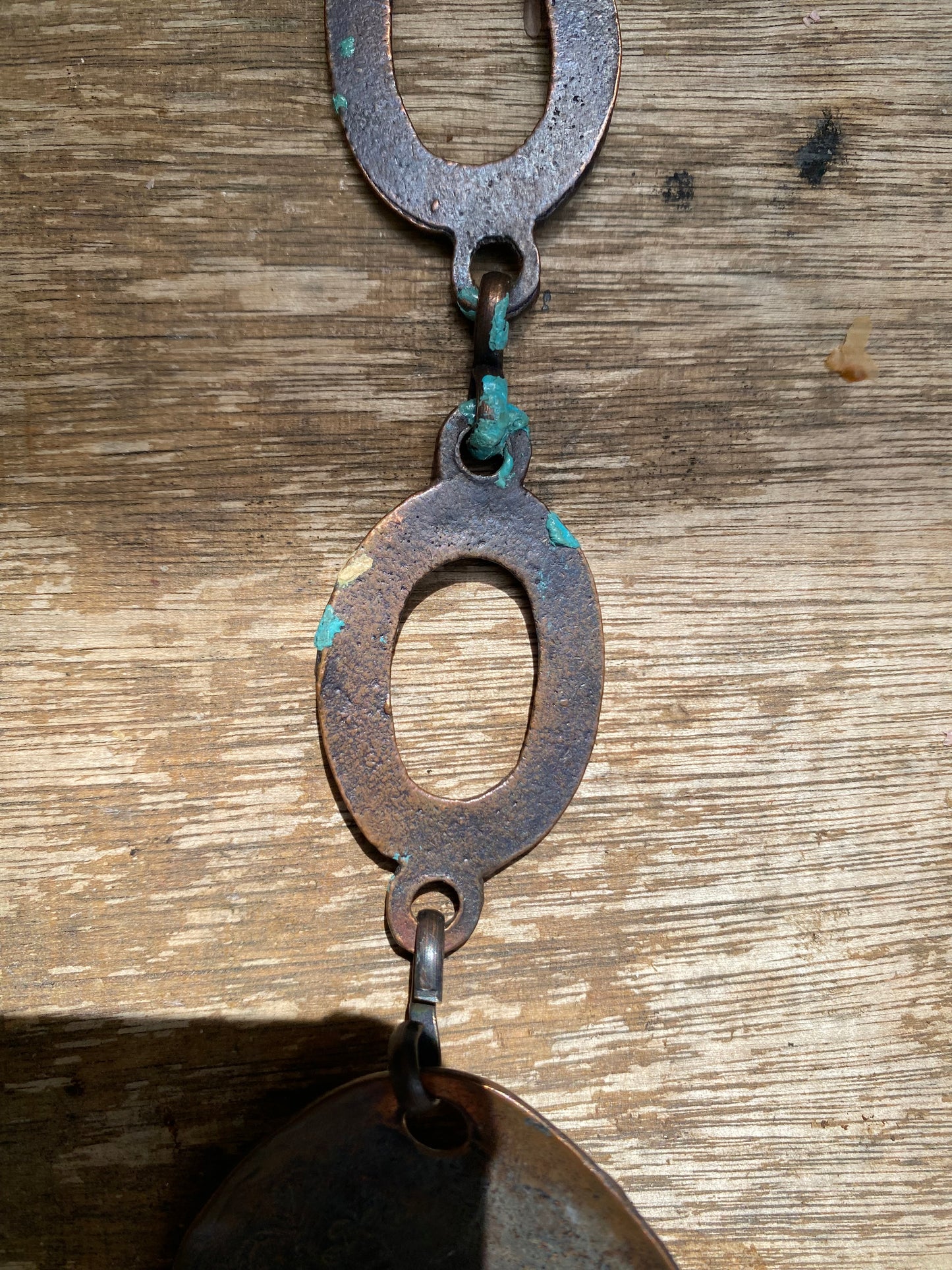 Ceinture chaîne bronze