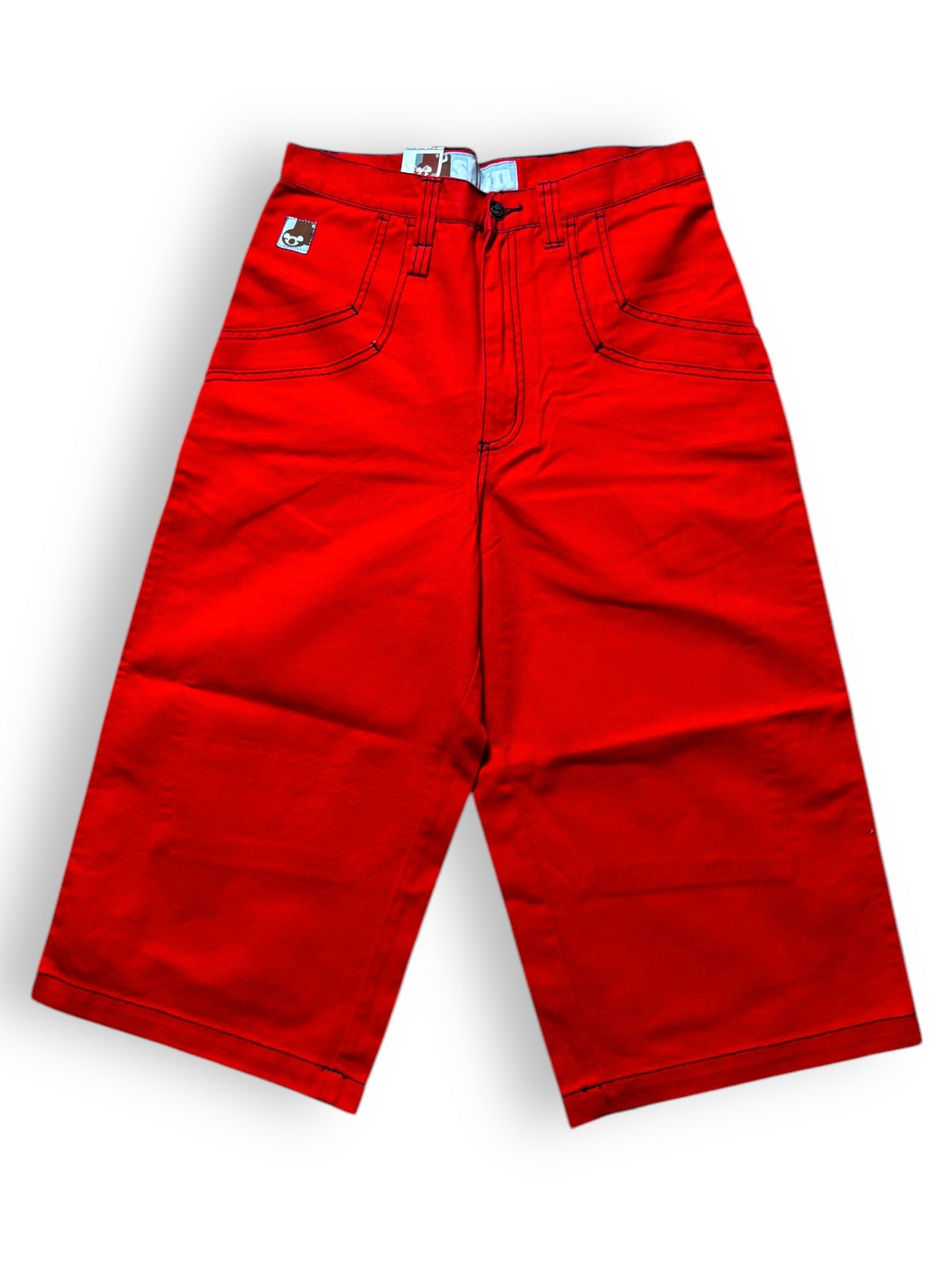 Short baggy rouge deadstock