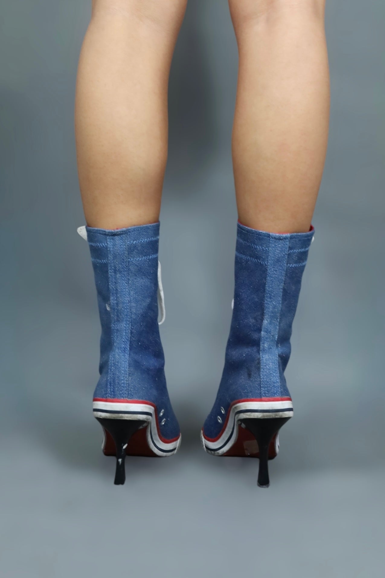 Bottes converse à talons