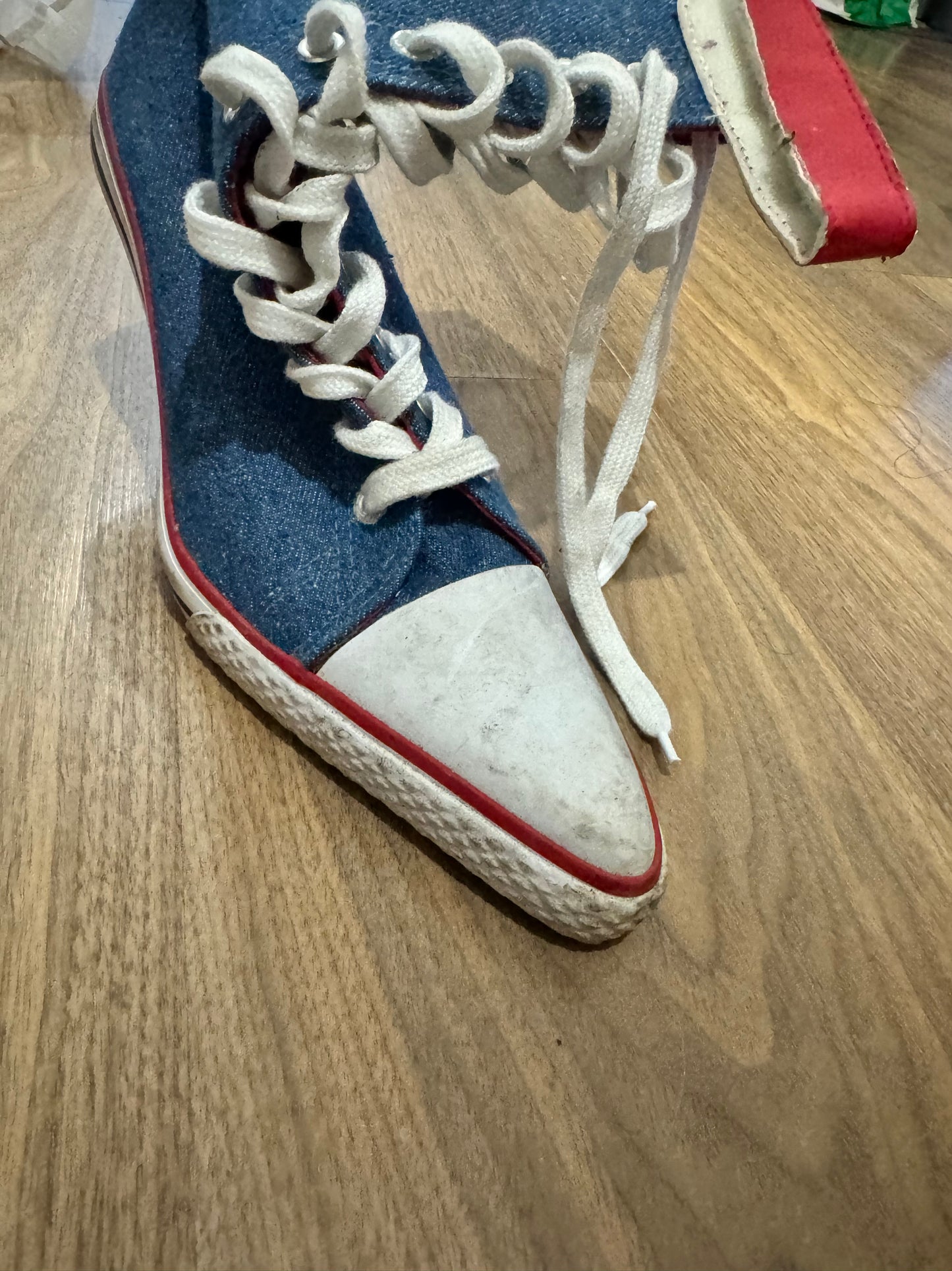 Bottes converse à talons