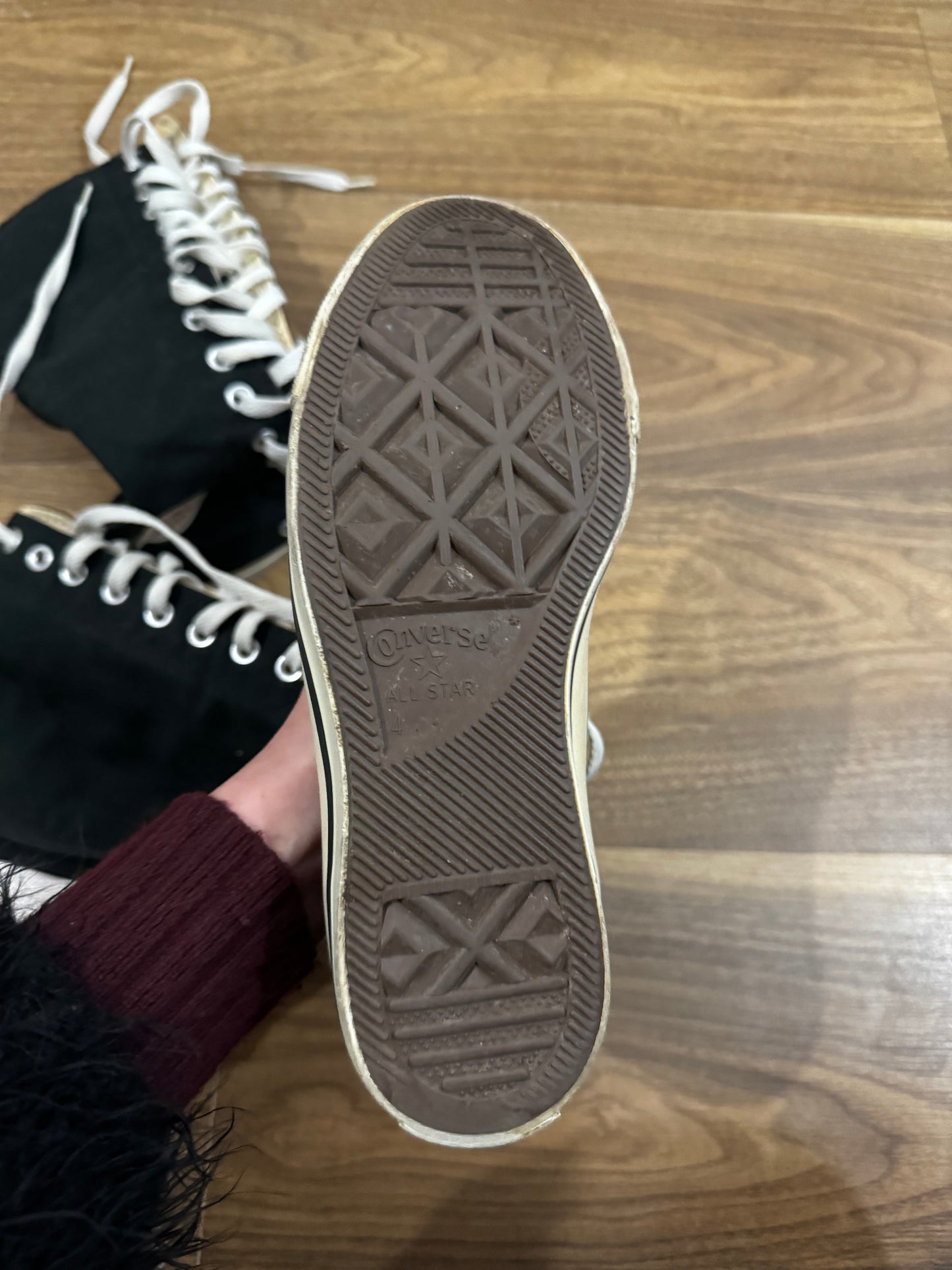 Bottes converse hautes