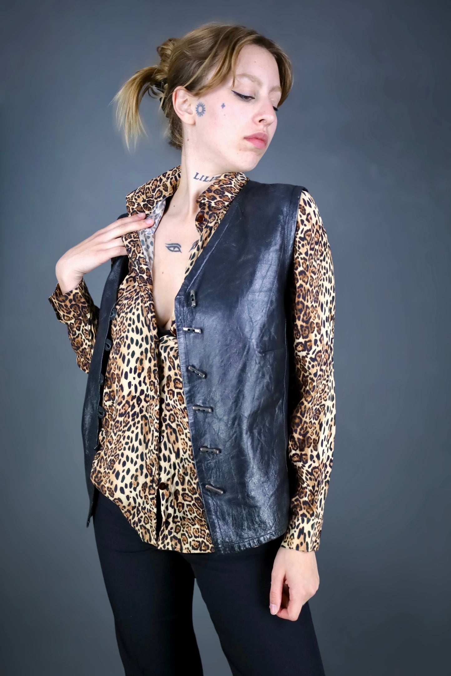 Chemise léopard