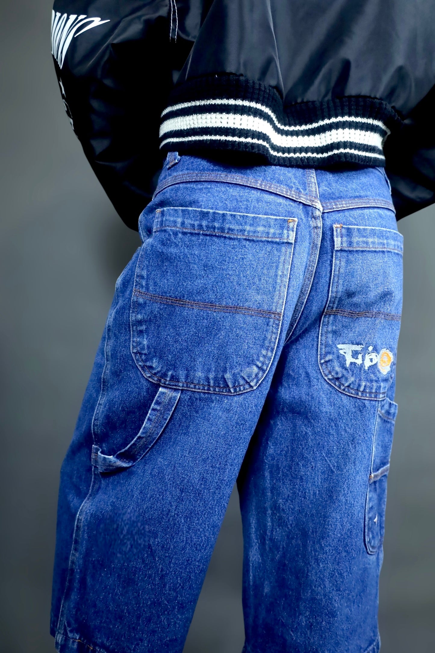 Jort en jean oversize