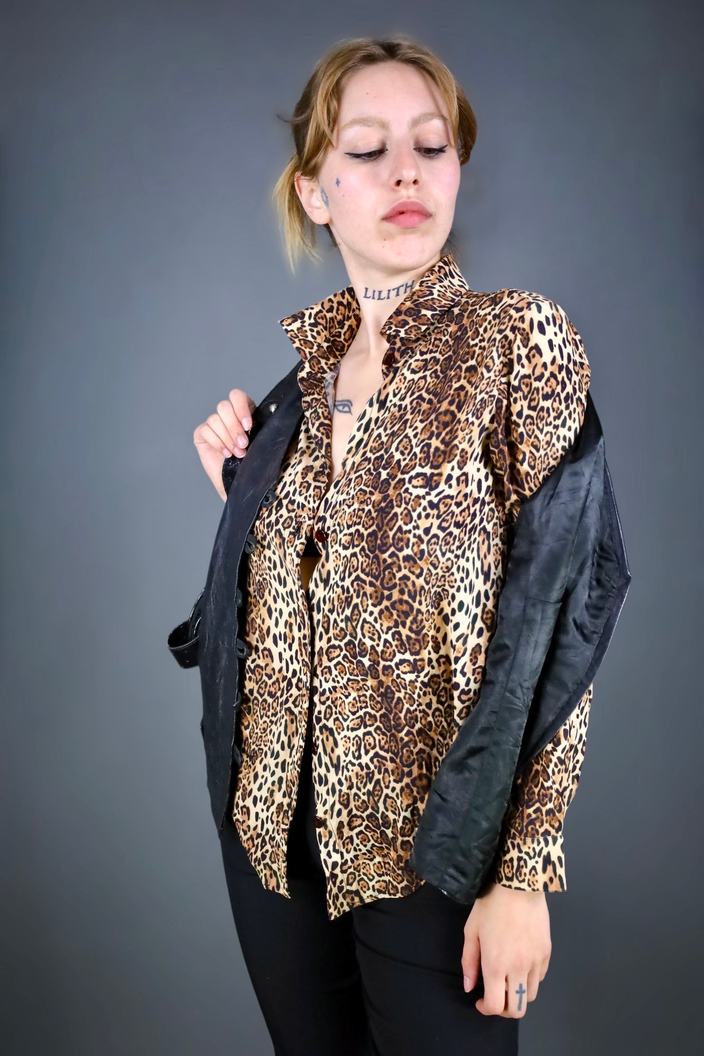 Chemise léopard