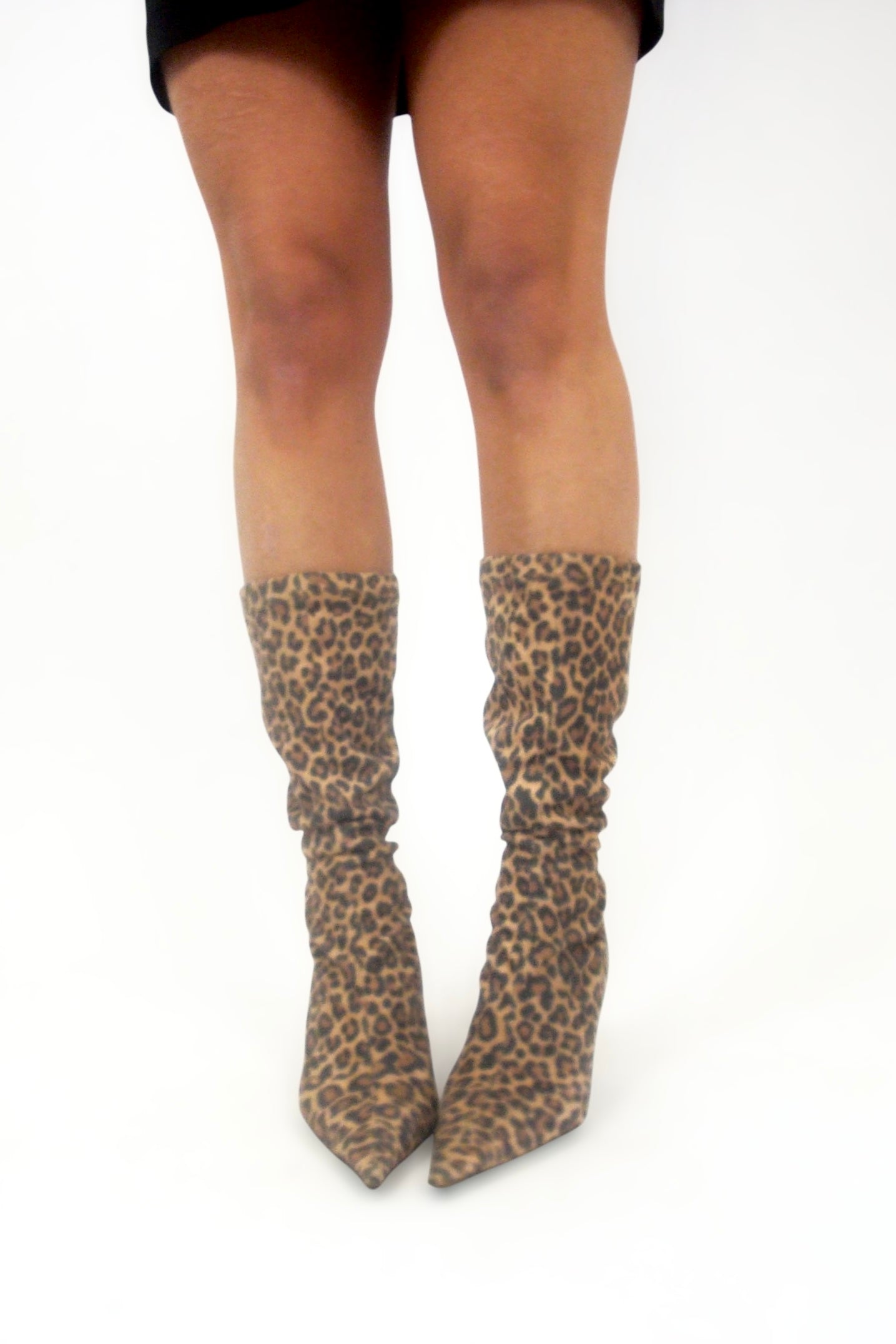 Bottes pointues léopard