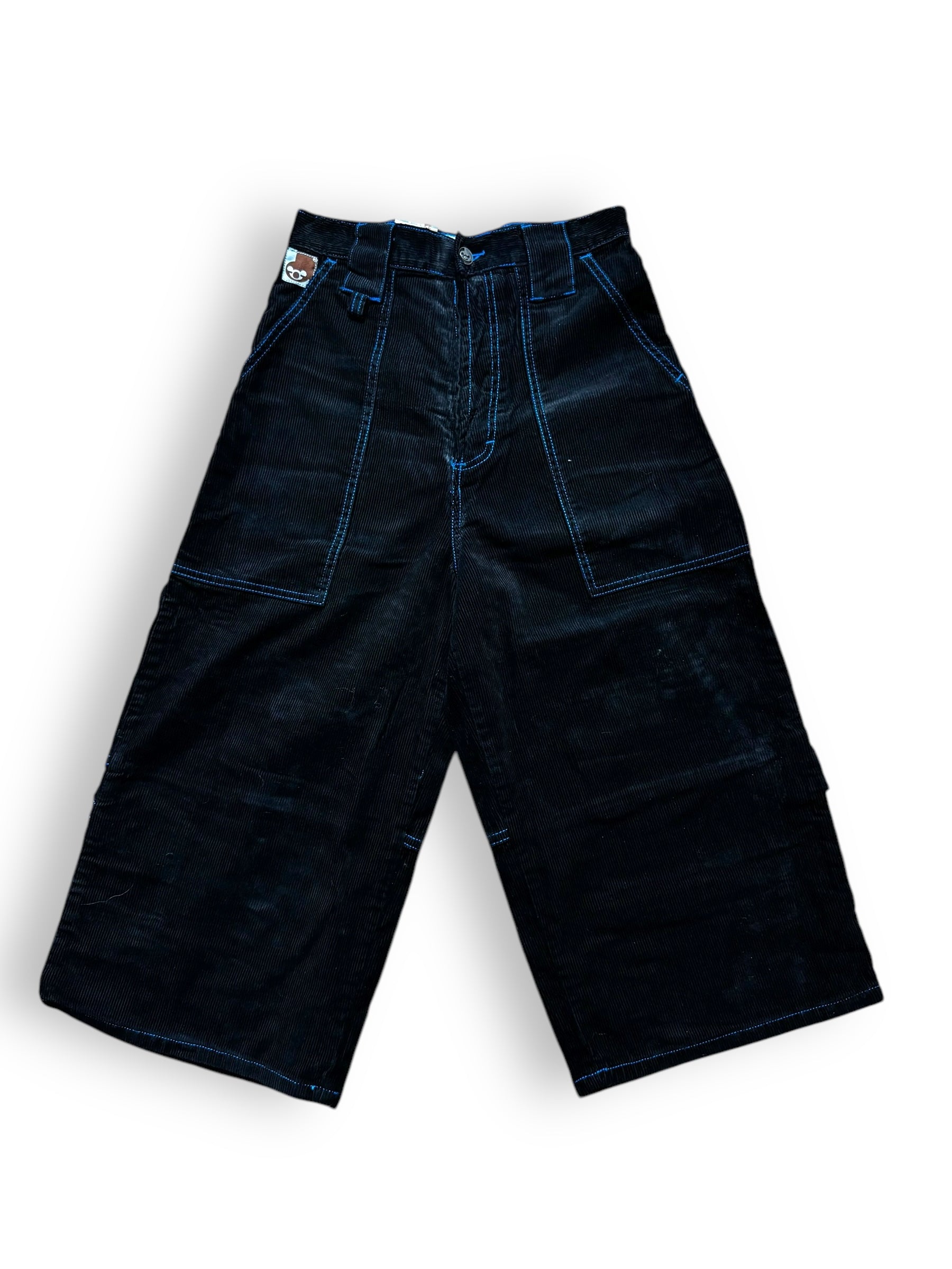 Short baggy velours deadstock