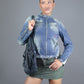 Veste de biker en jean