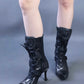 Bottes pointues noire New Rock