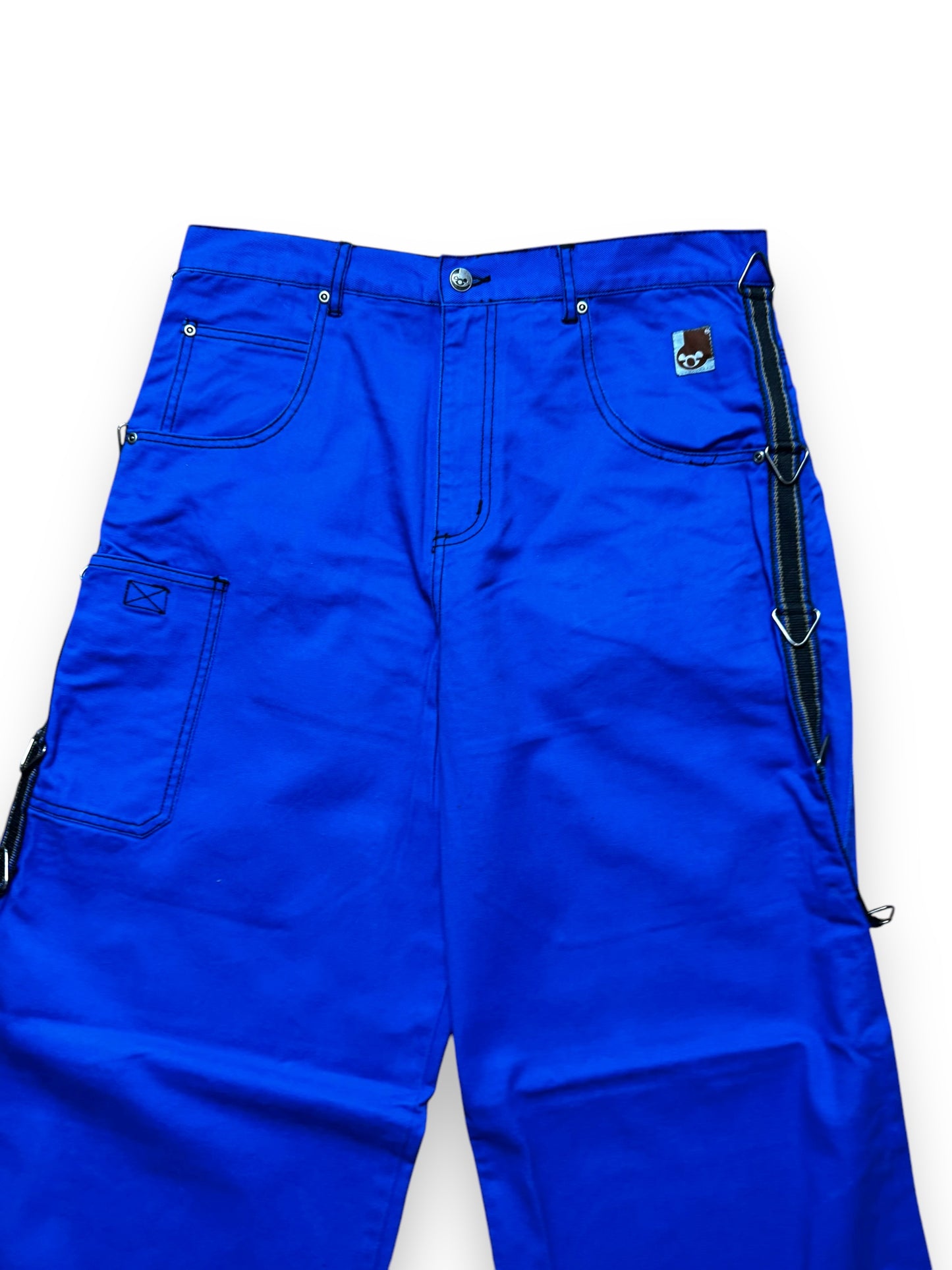 Pantalon baggy bleu deadstock