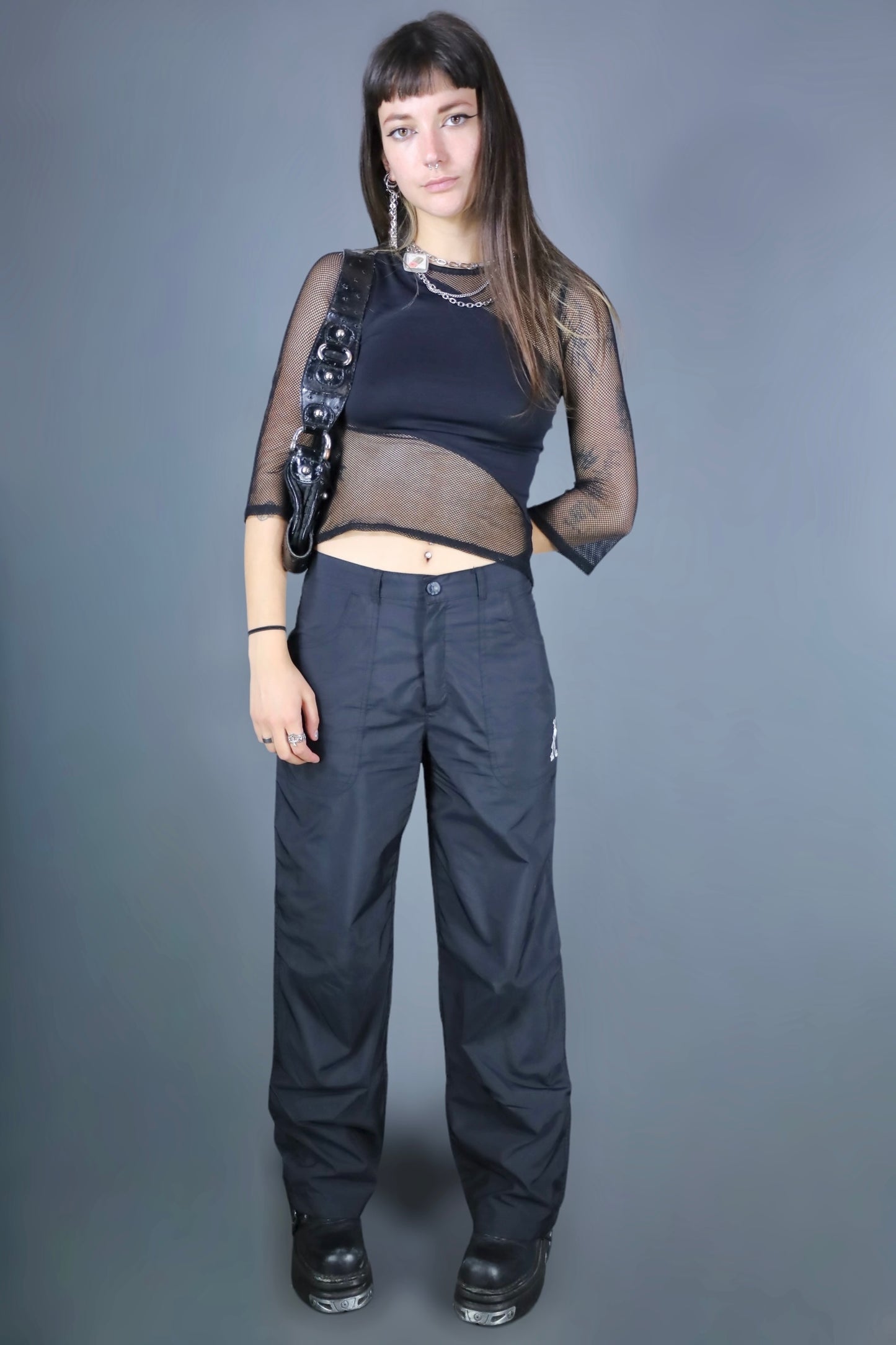 Pantalon cargo noir