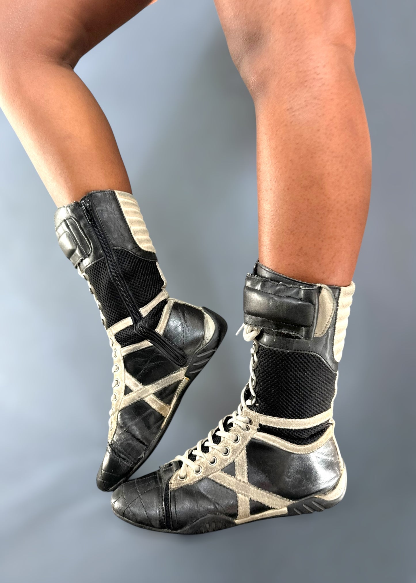 Bottes de boxe montantes