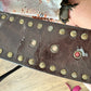 Ceinture marron en similicuir