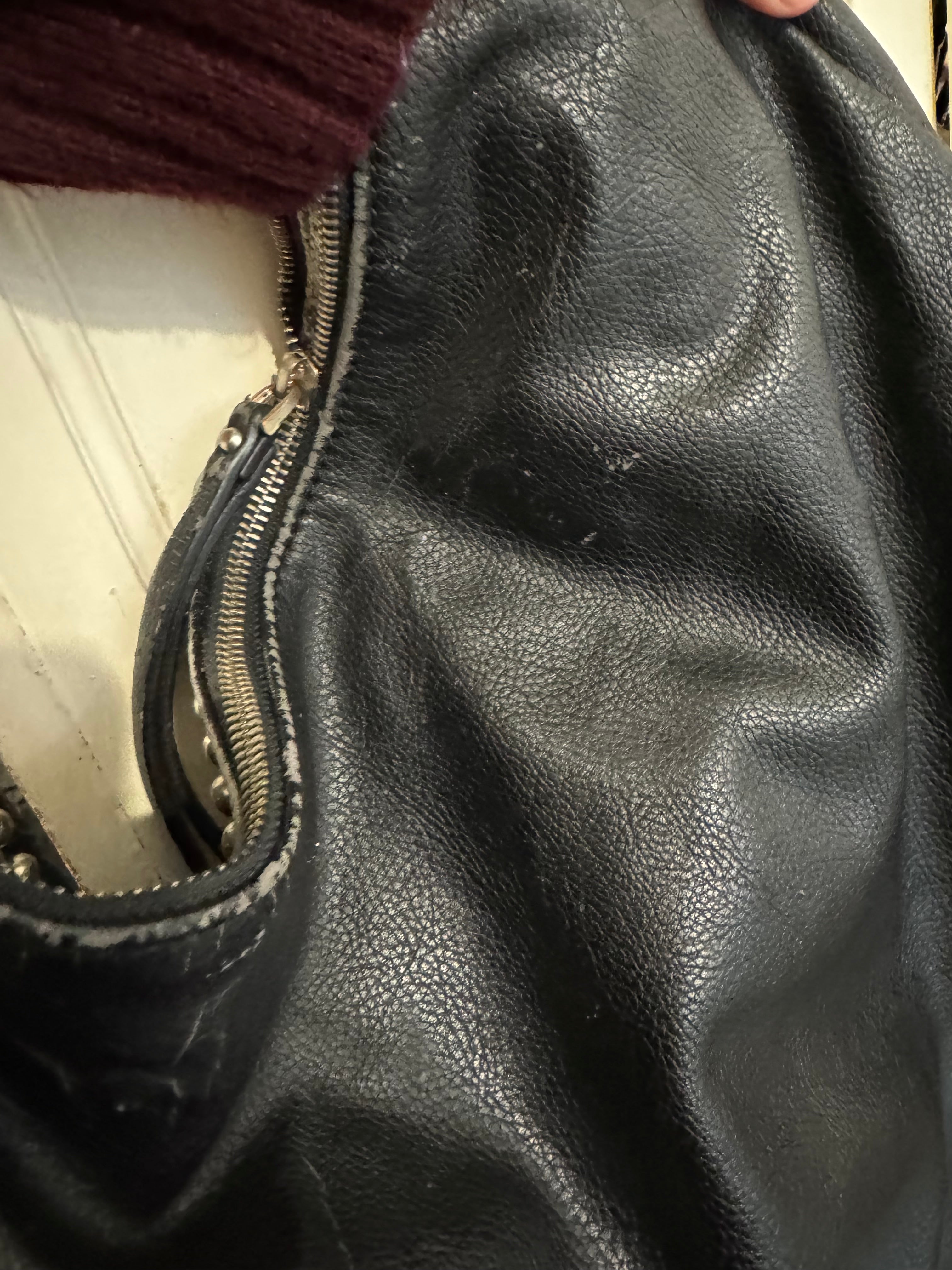 Sac guess noir à franges