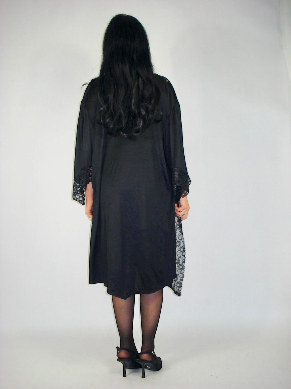 Robe de chambre en dentelle