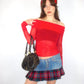 Top off shoulder rouge