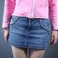 Mini jupe en jean Diesel