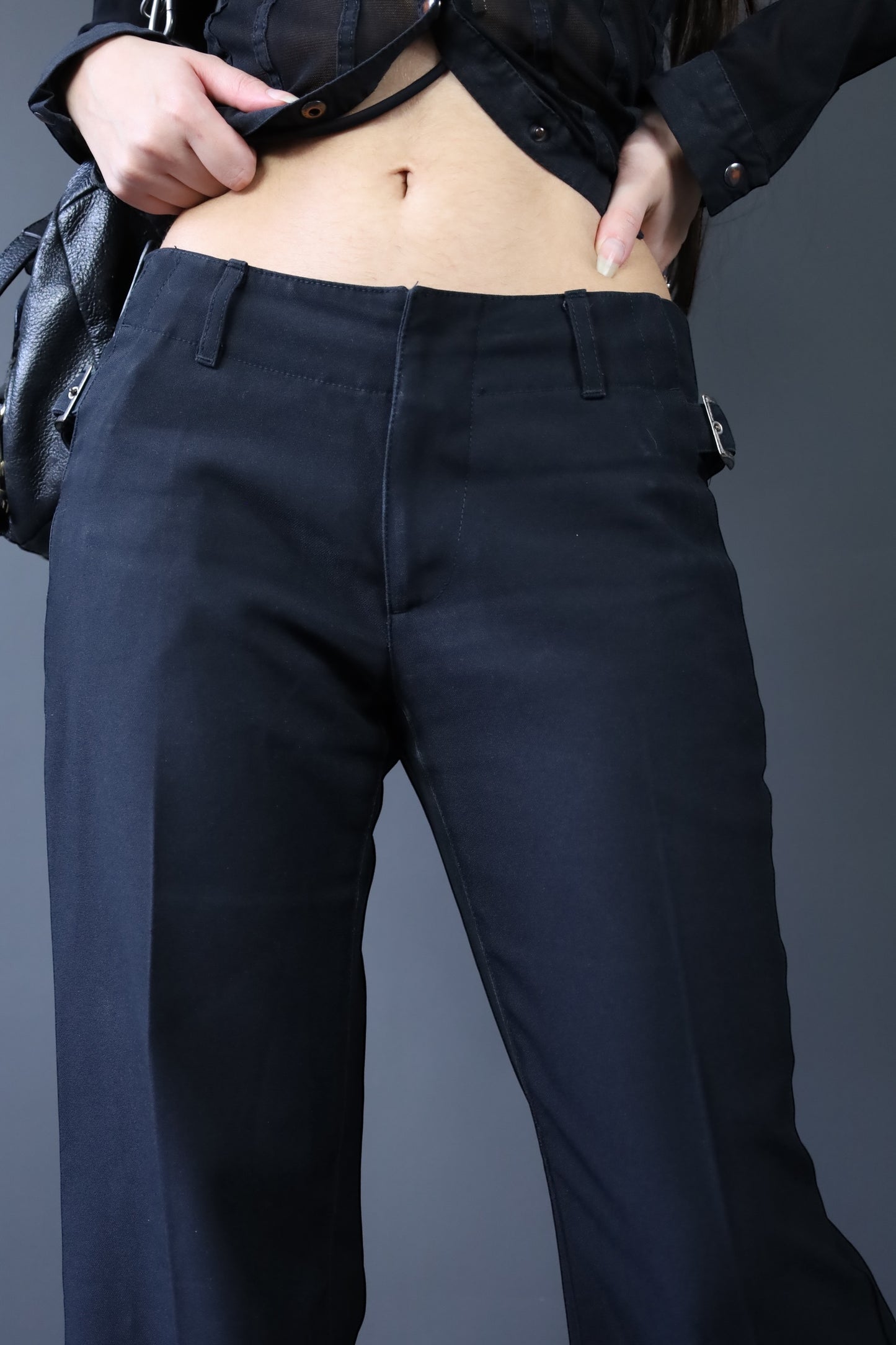 Pantalon flare noir Miss Sixty