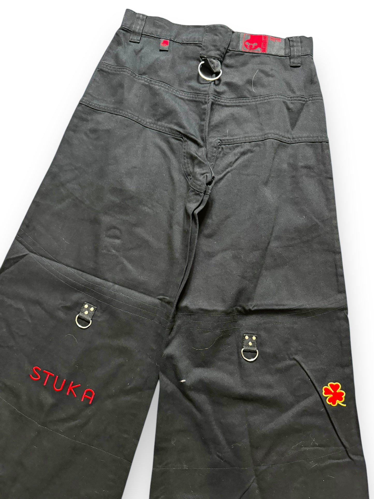 Pantalon baggy noir deadstock