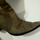 Bottes Santiags kaki