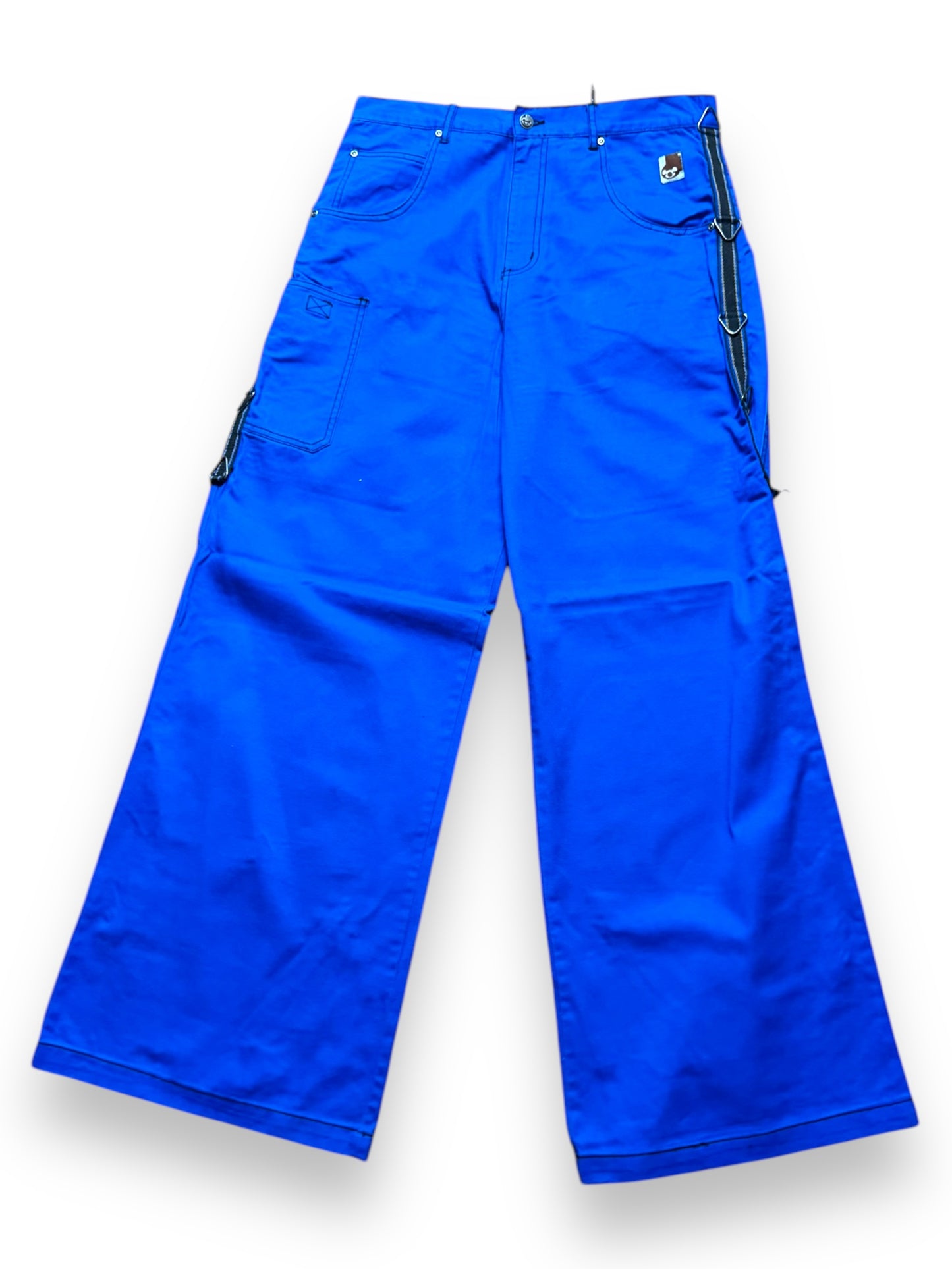 Pantalon baggy bleu deadstock