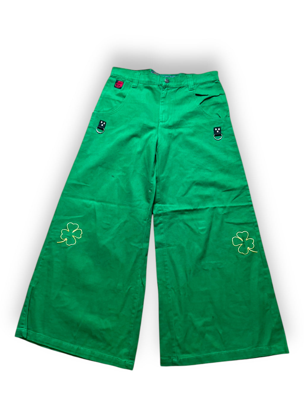 Pantalon baggy vert deadstock