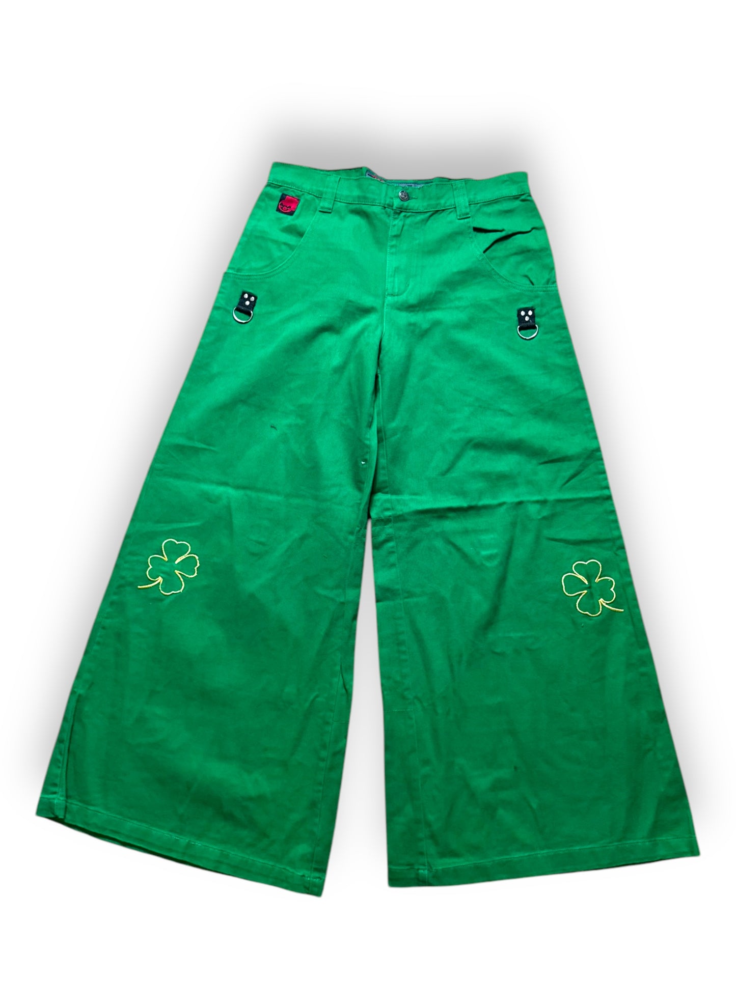 Pantalon baggy vert deadstock