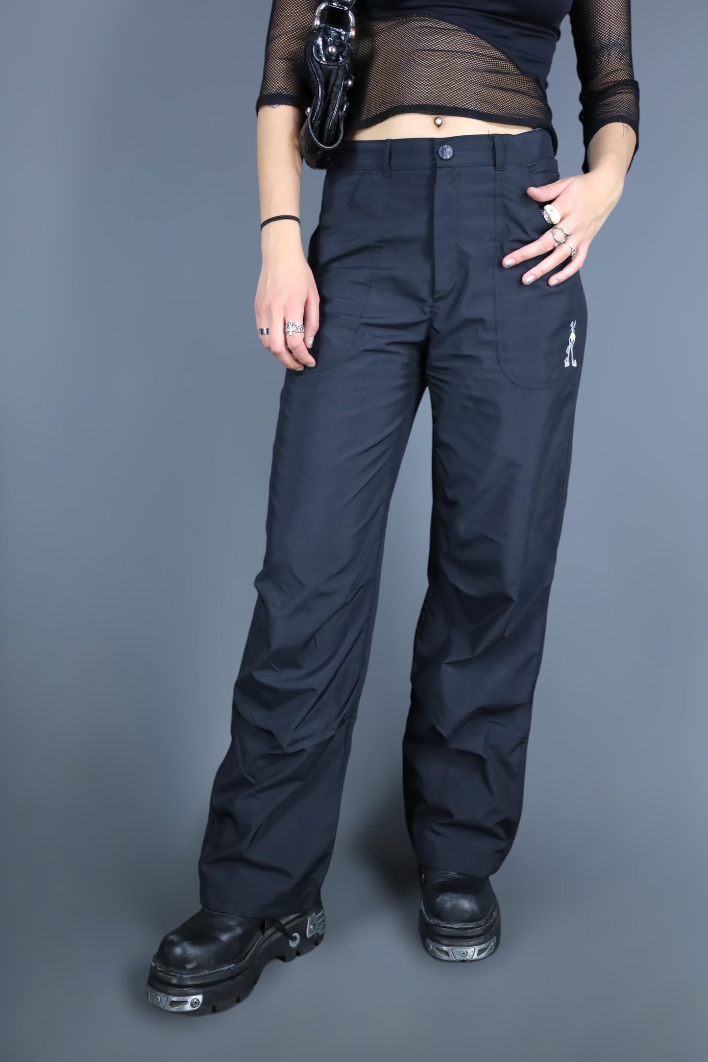 Pantalon cargo noir