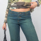 Jean flare délavé