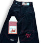 Pantalon baggy velours noir deadstock