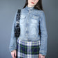 Veste de biker en jean