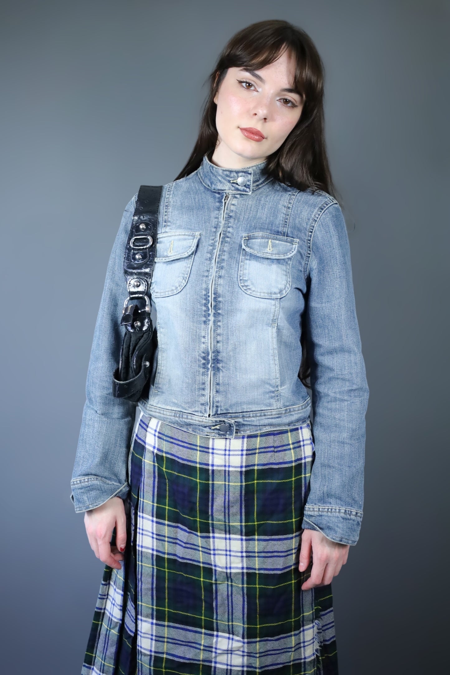 Veste de biker en jean