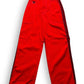 Pantalon baggy velours rouge deadstock