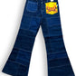 Jean patte d'eph patchwork deadstock