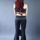 Pantalon flare noir