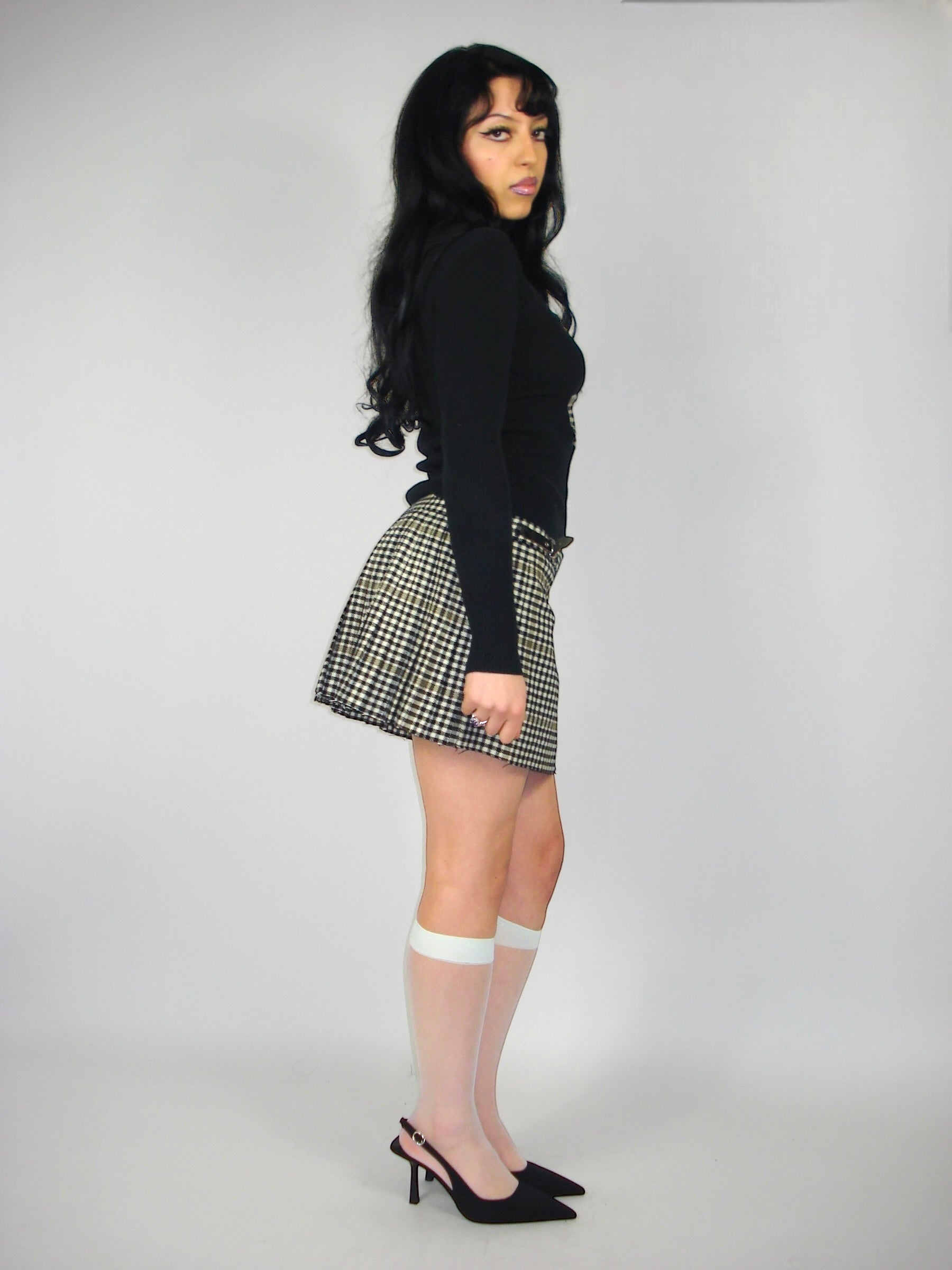 Escarpin à bout pointu noir