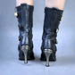 Bottes pointues noire New Rock