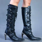 Bottes pointues noire New Rock