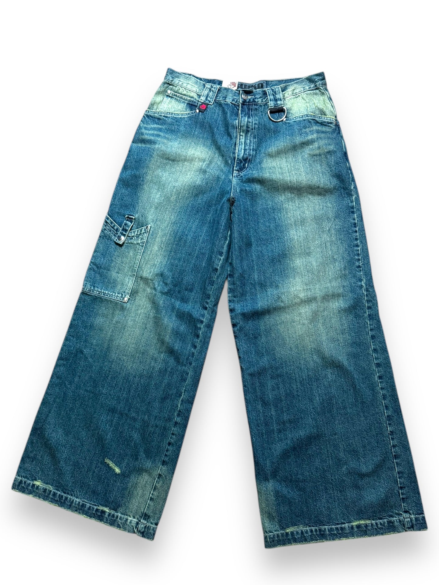 Jean baggy délavé deadstock