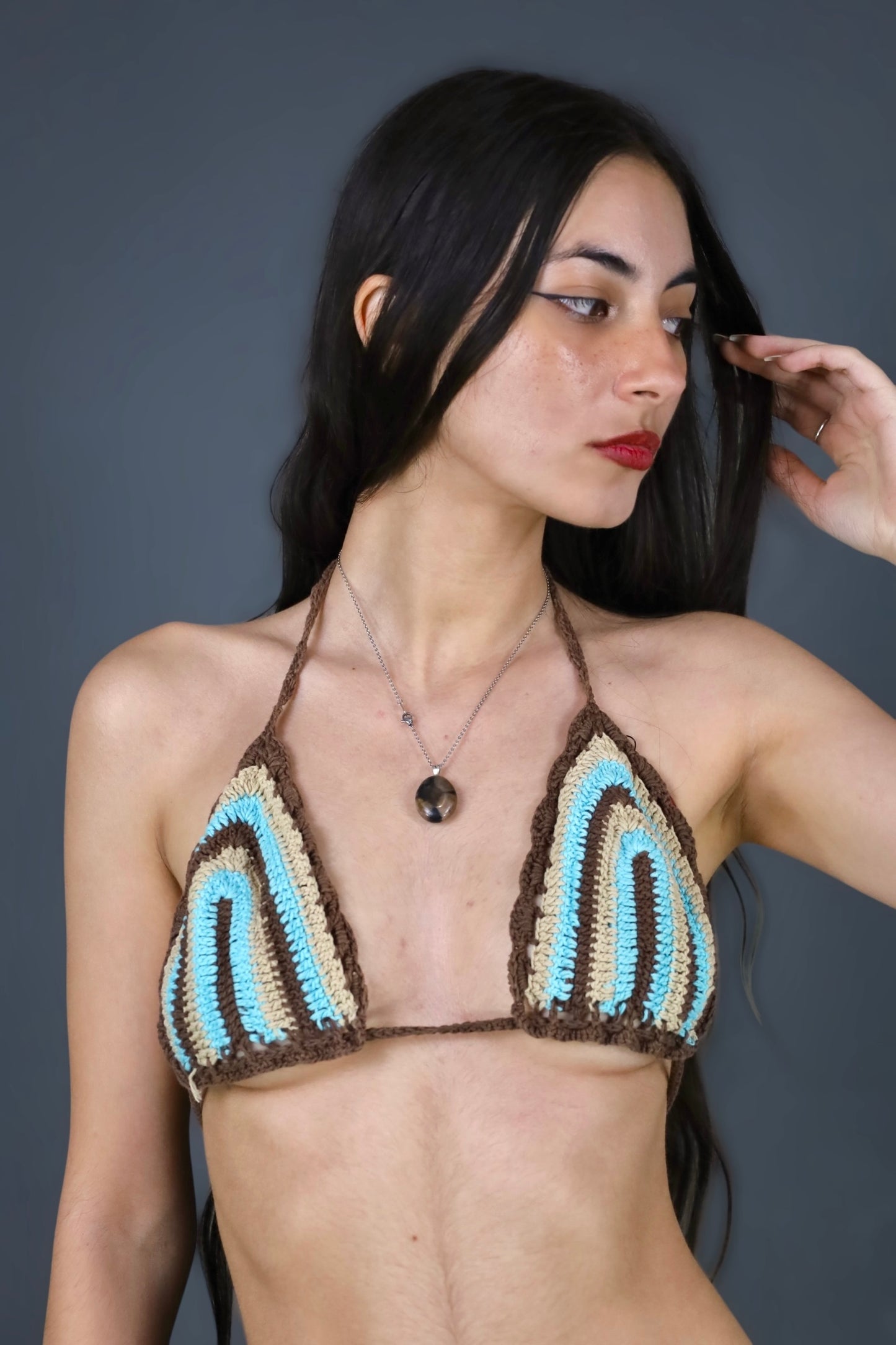 Maillot de bain 2 pièces en crochet