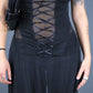 Robe en mesh noir