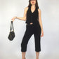 Capri pants noir