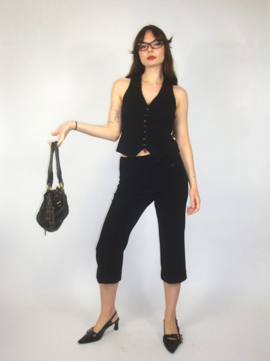 Capri pants noir